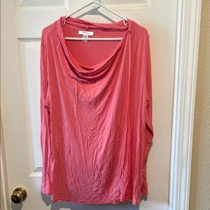 Motherhood Maternity coral Nursing Blouse